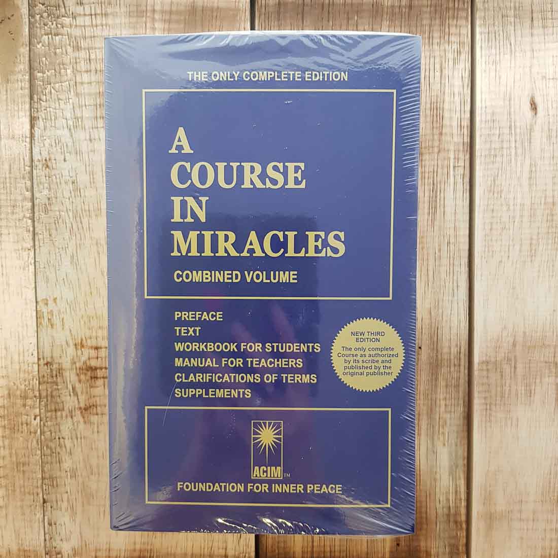 A Course In Miracles – Secret Substance That Stops Symptoms