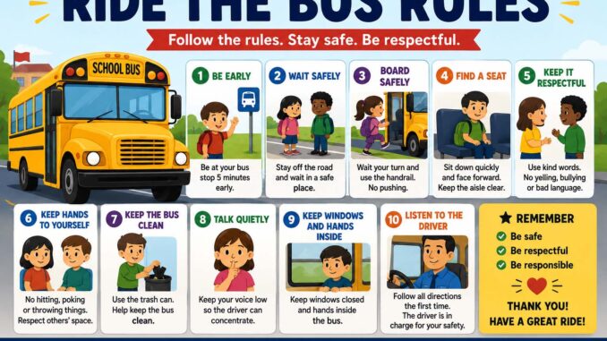 Ride the Bus Rules