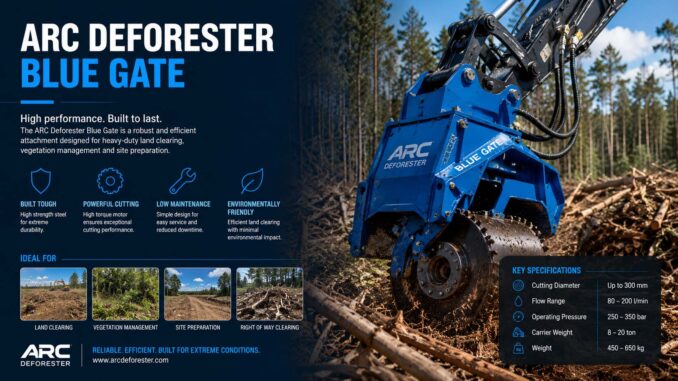 arc deforester blue gate