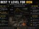 best y level for iron