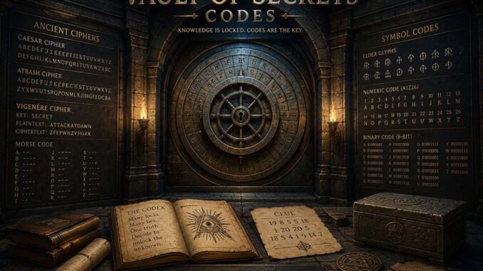 vault of secrets codes