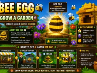 bee egg grow a garden