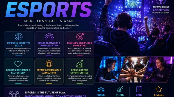 benefits of esports