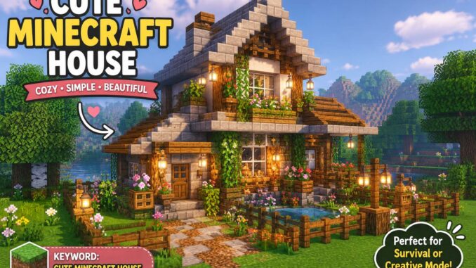 cute minecraft house