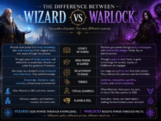 difference between wizard and warlock