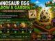 dinosaur egg grow a garden