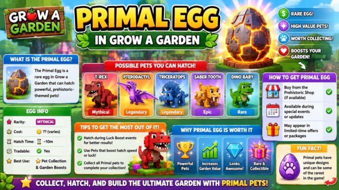 primal egg grow a garden