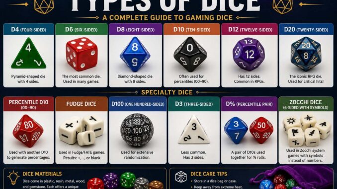types of dice