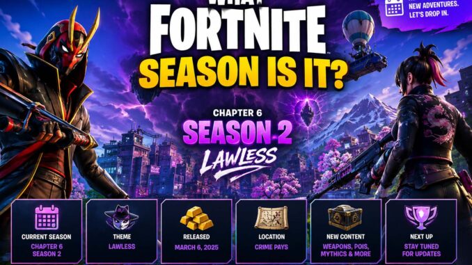 what fortnite season is it