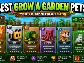 best grow a garden pets