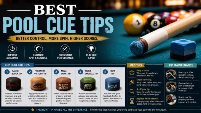 best pool cue tips