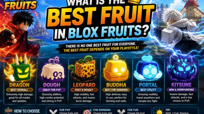 what is the best fruit in blox fruits