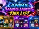 anime vanguards tier list