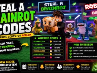 steal a brainrot codes roblox