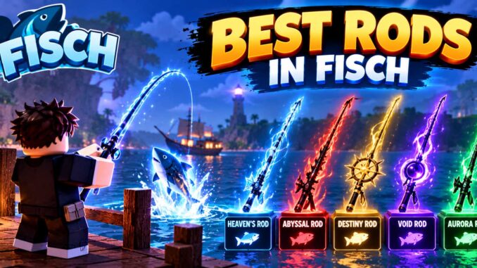 best rods in fisch
