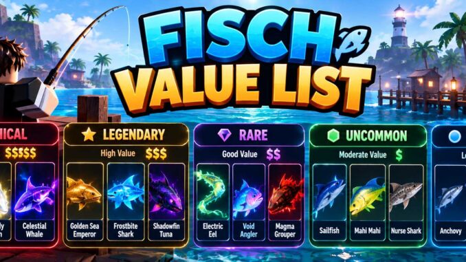 fisch value list
